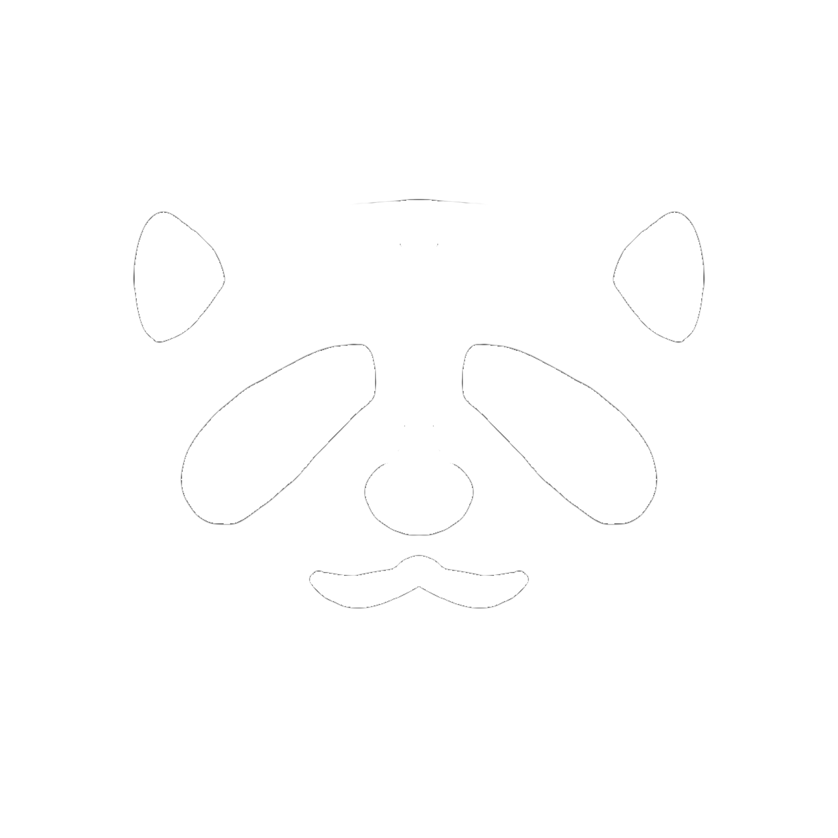 A raccoon icon